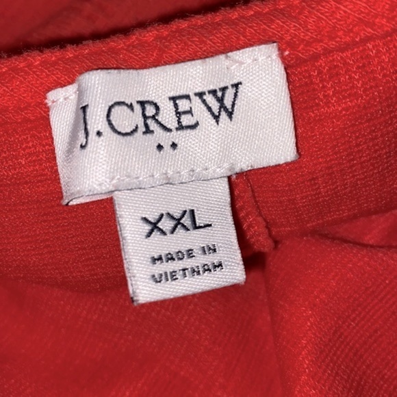 J Crew orange top size XxLarge - Picture 3 of 4